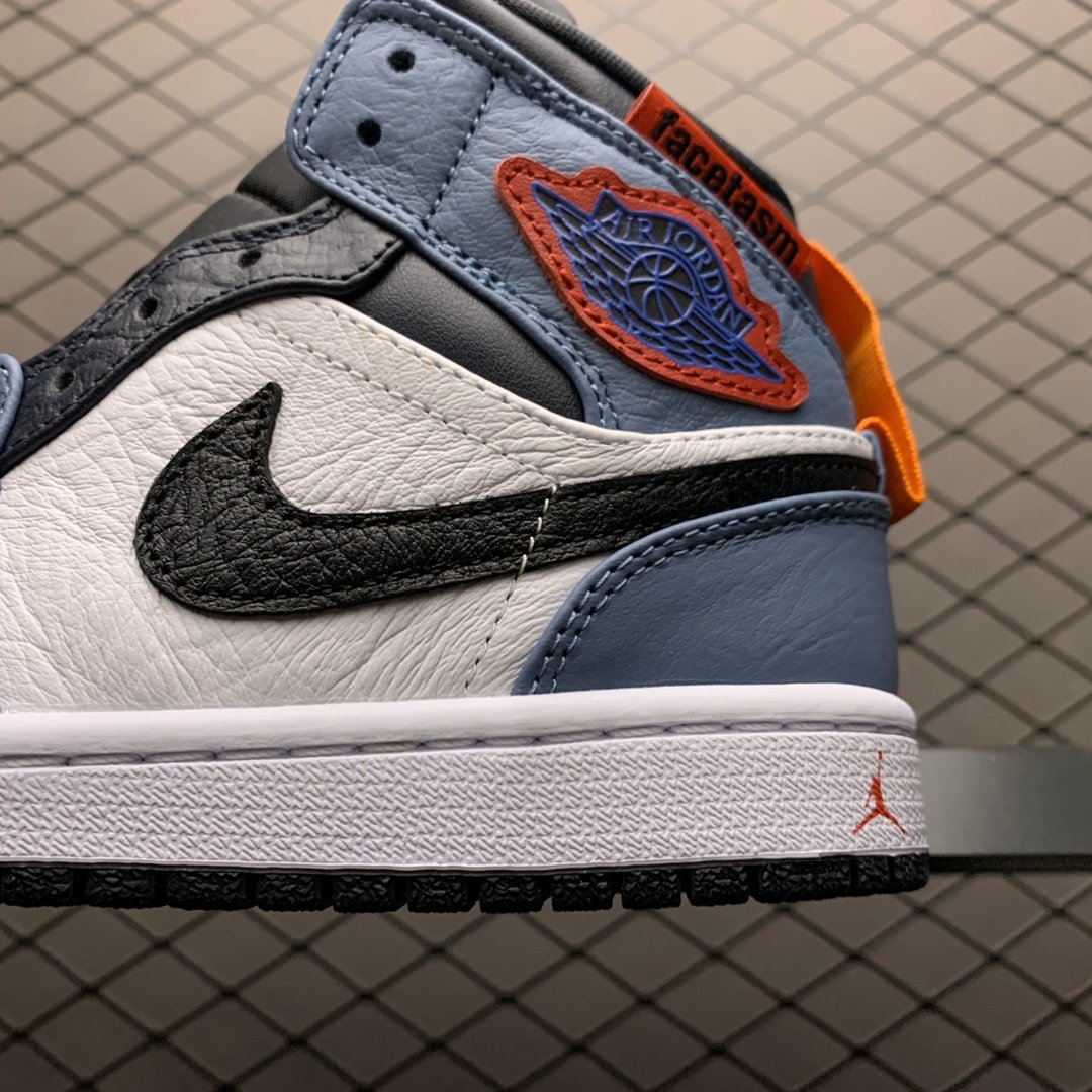 Replica Air Jordan Shoe Facetasm x Air Jordan 1 Mid CU2802-100 36-46