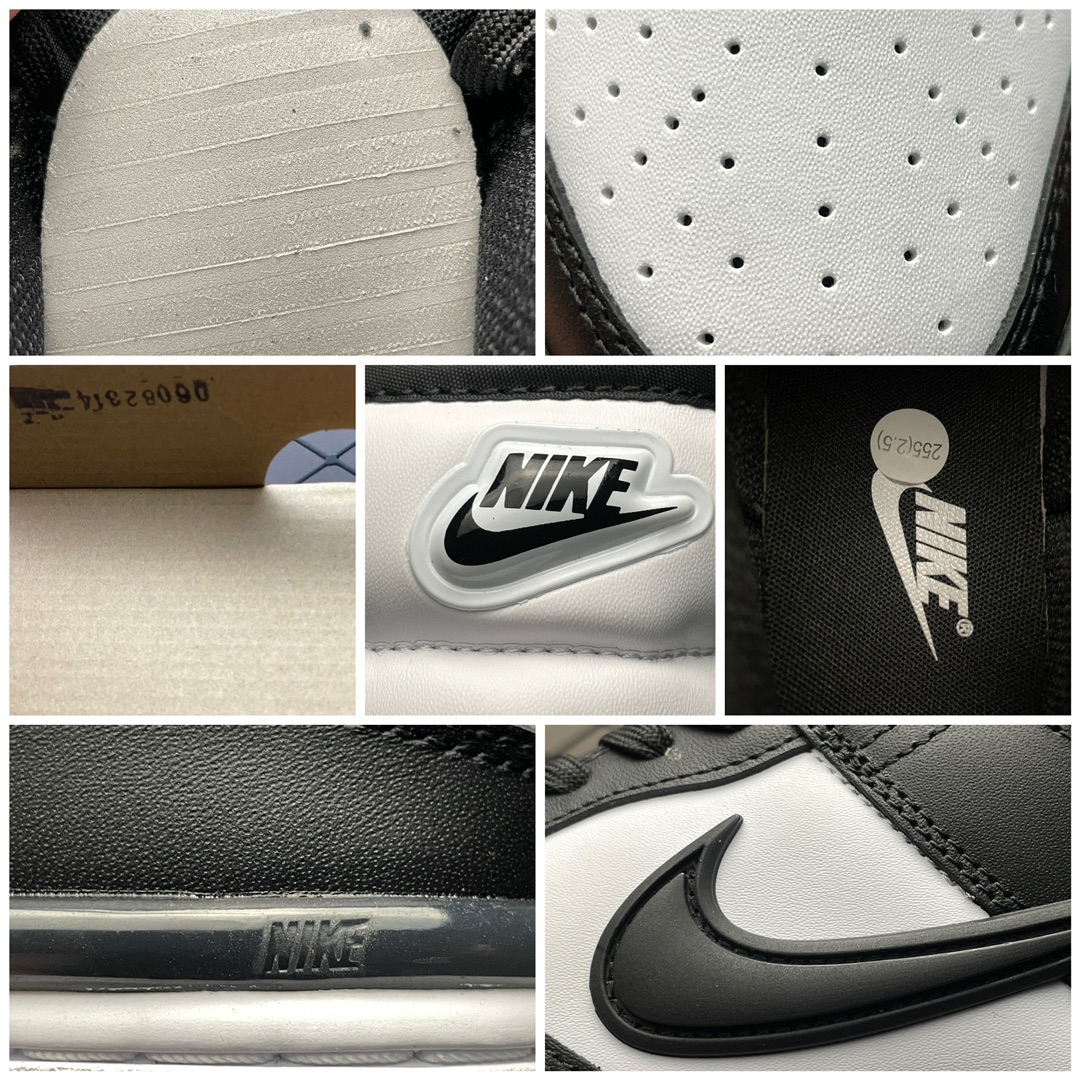 Replica Nike Dunk SB Shoe Nike Dunk Low Twist Panda 2.0 DZ2794-001 size 36-47.5