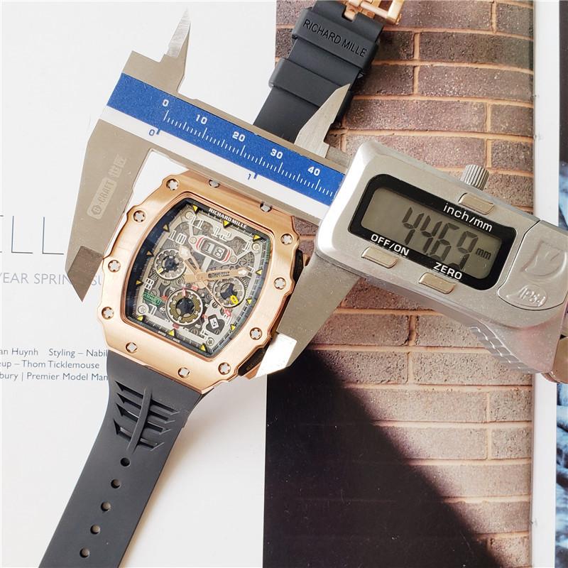 Replica Richard Mille 904l Stainless Steel Automatic Machine Watch 44MM