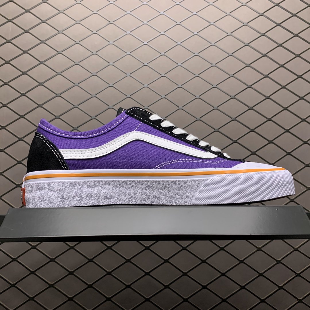 Replica Vans Shoe Vans Style 36 Decon Blak Purple Size 35-44