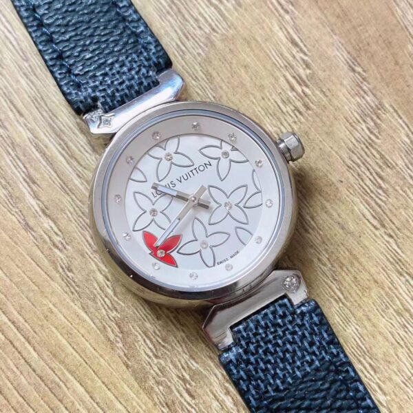 Replica LOUIS VUITTON LV 904l Stainless Steel Quartz Watch 33MM