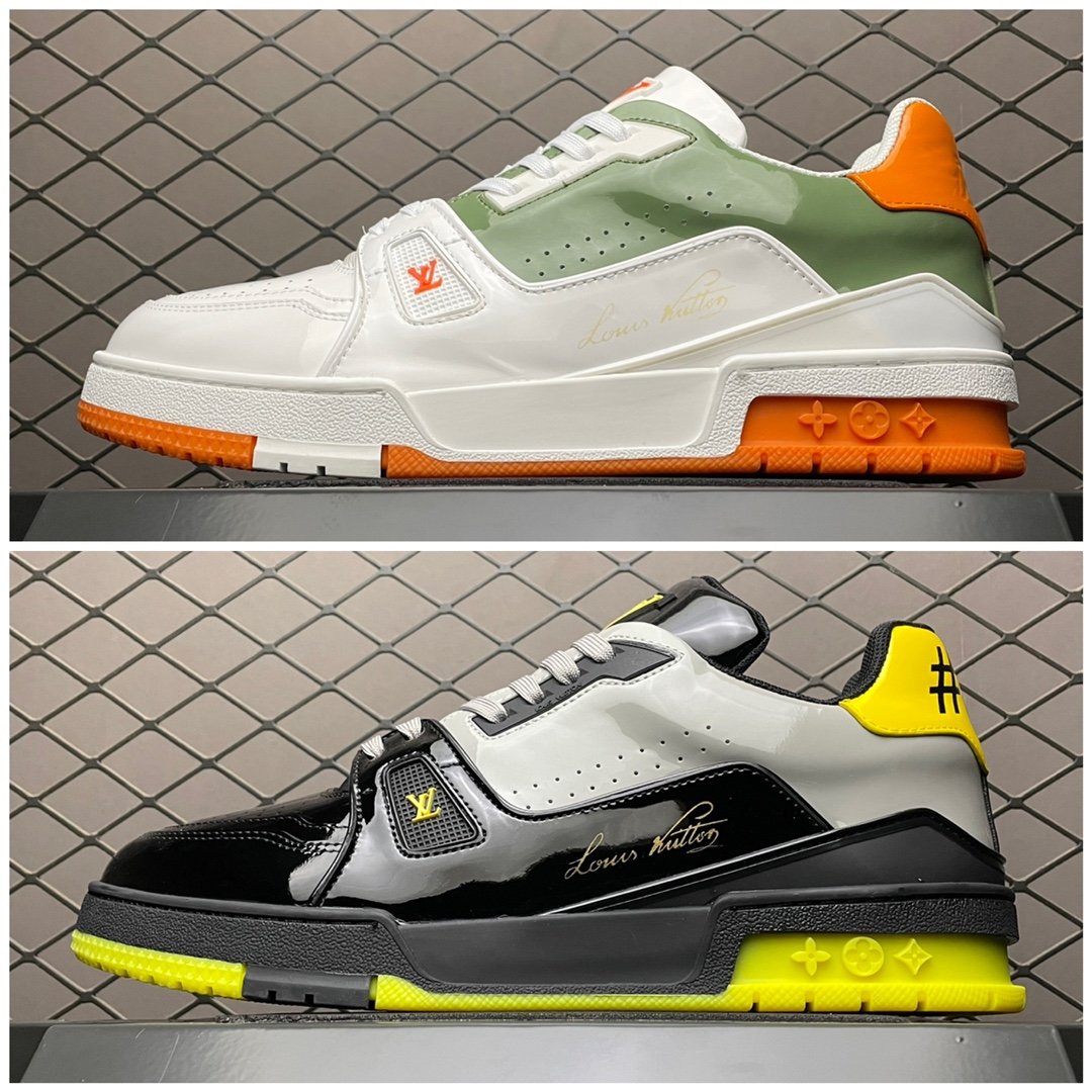 Replica Louis Vuitton Shoe Louis Vuitton Trail Sneaker LV _01623