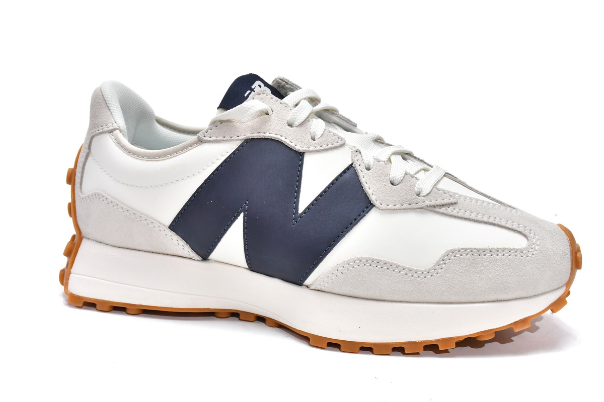Replica New Balance Shoe WS327KB New Balance 327 Grey Navy