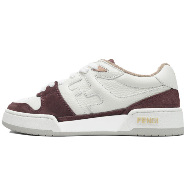 Replica Fendi Shoe Fendi Match White Brown