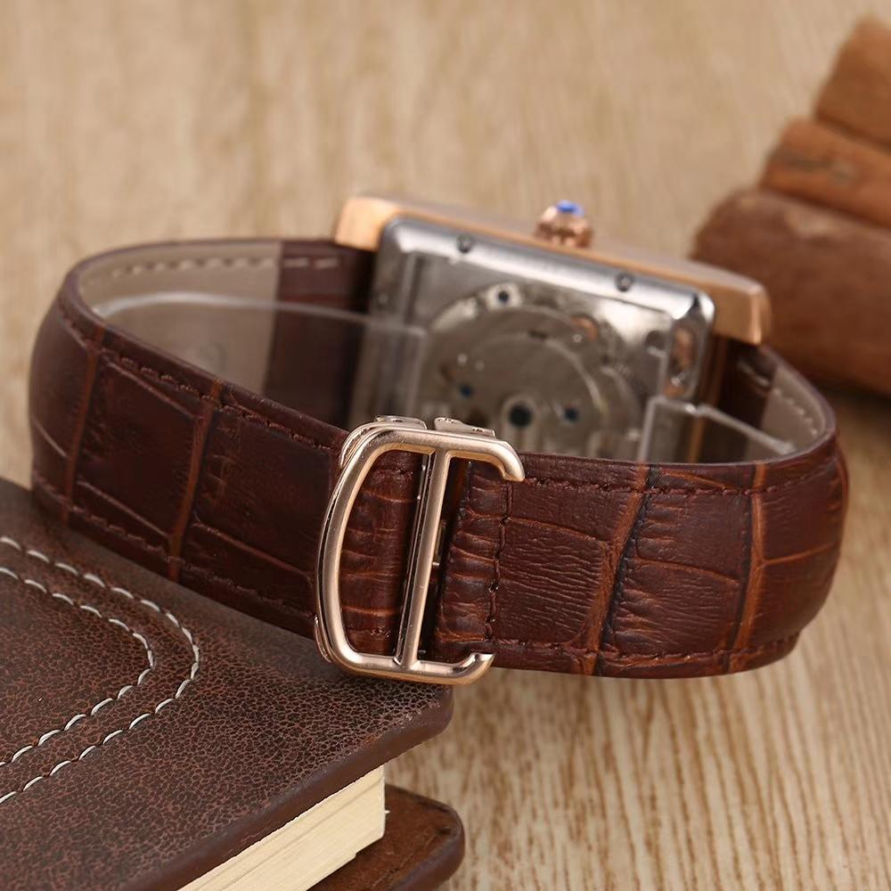 Replica Cartier Tank 904l Stainless Steel Automatic Mechanical Watch 34mm×44mm