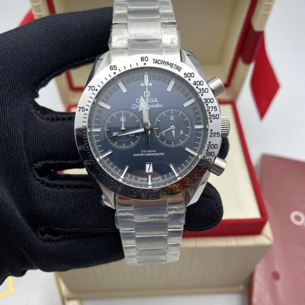 Replica OMEGA Speedmaster 904l Stainless Steel Quartzl Watch 44MM