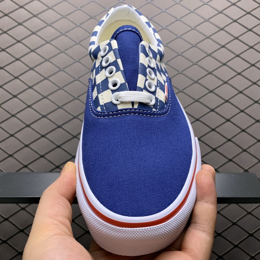 Replica Vans Shoe Vans Era White Blue Size 35-44