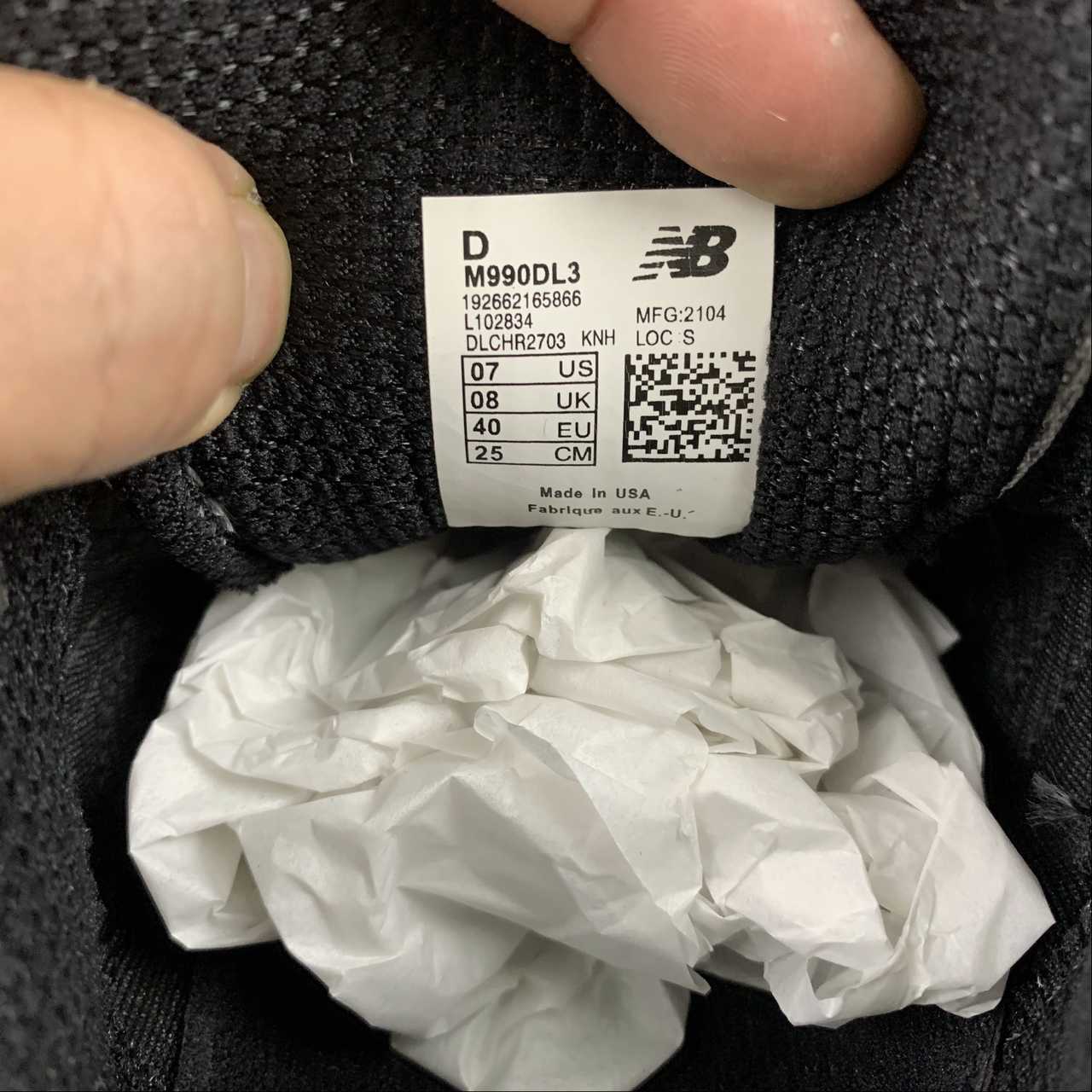 Replica New Balance Shoe New Balance NB990 M990DL3  36-45