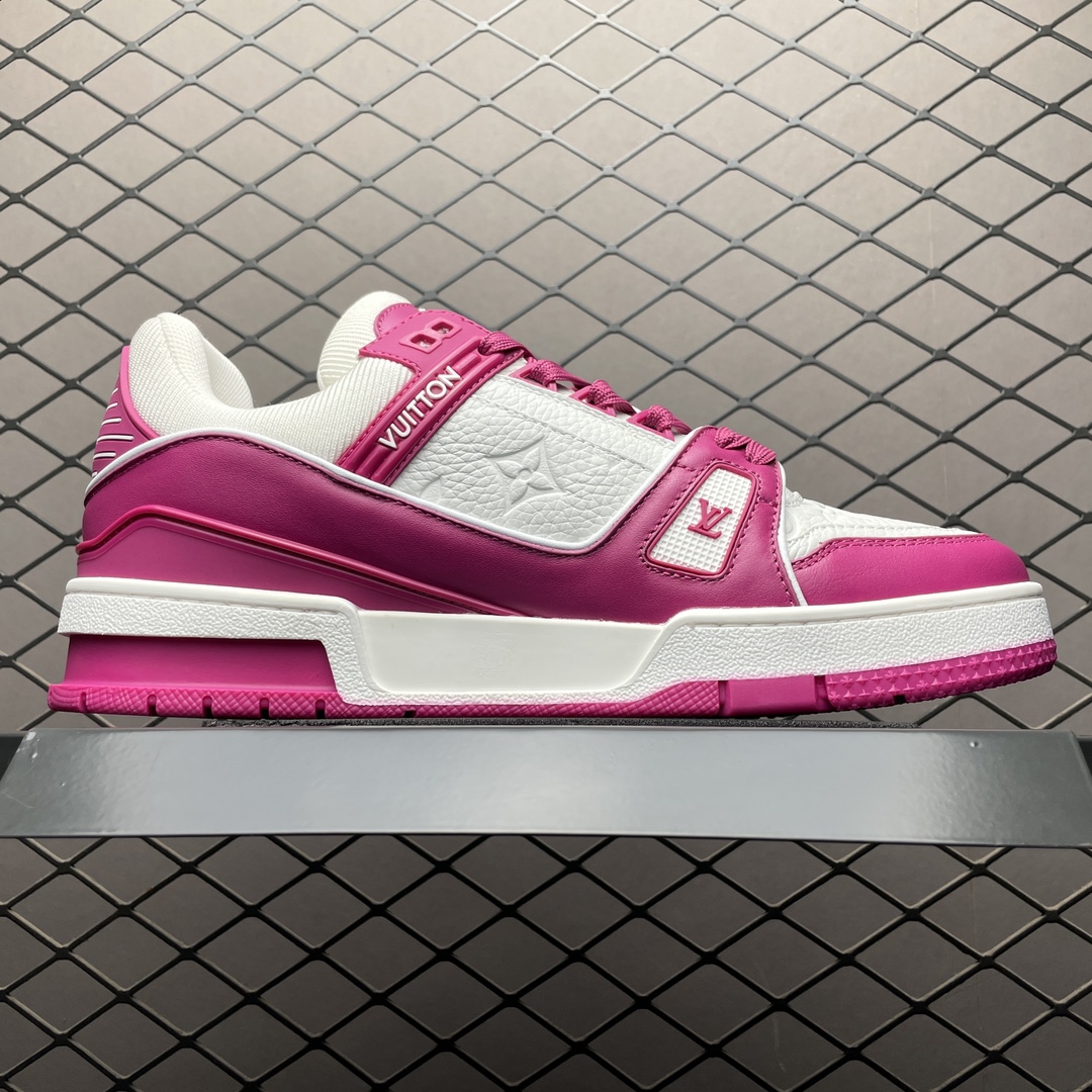 Replica Louis Vuitton Shoe Louis Vuitton LV Trainer _XYnmg Size 35-45