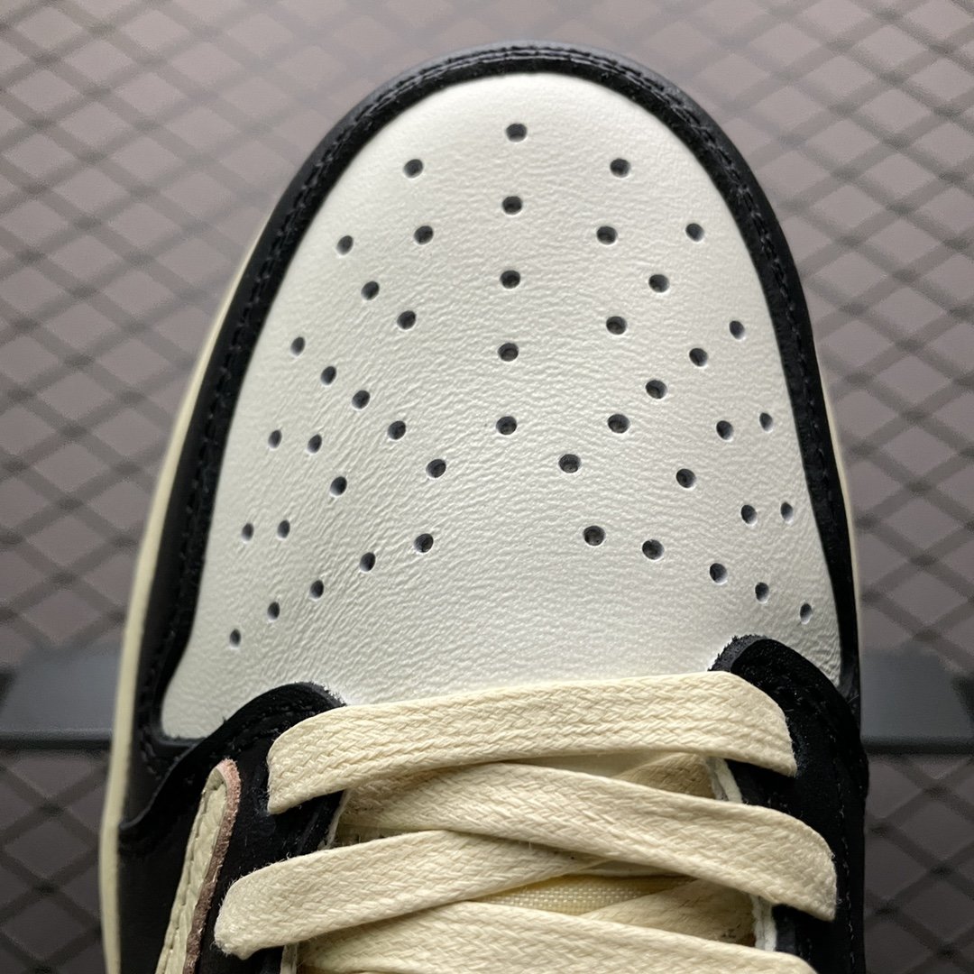 Replica Travis Scott Shoe Fragment x Travis Scott x Air Jordan 1Military BlueAJ1 DM78