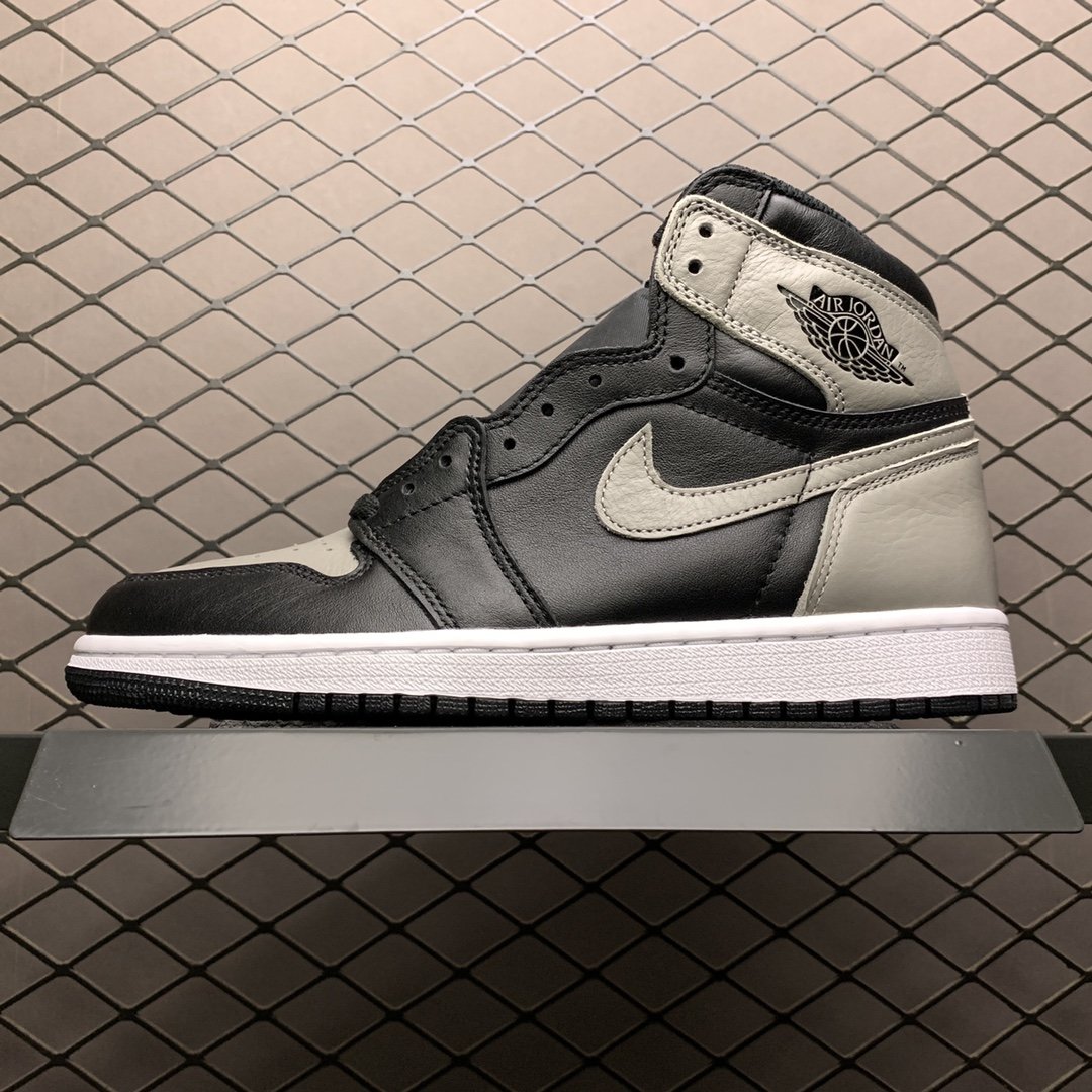 Replica Air Jordan Shoe Air Jordan 1 Retro High OGShadowAJ1 555088-013 40-46 Size M7-M12