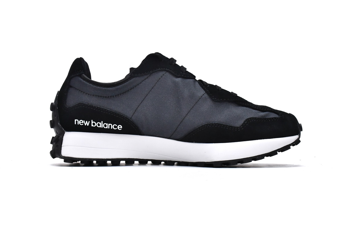 Replica New Balance Shoe MS327CPG New Balance 327 Black & White