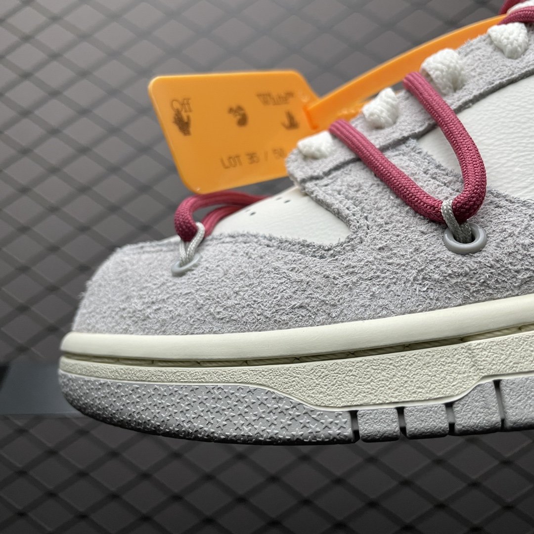 Replica OFF White Shoe Off-White x Nike Dunk OW The 50NO.37 DJ0950-114 36-46 0958