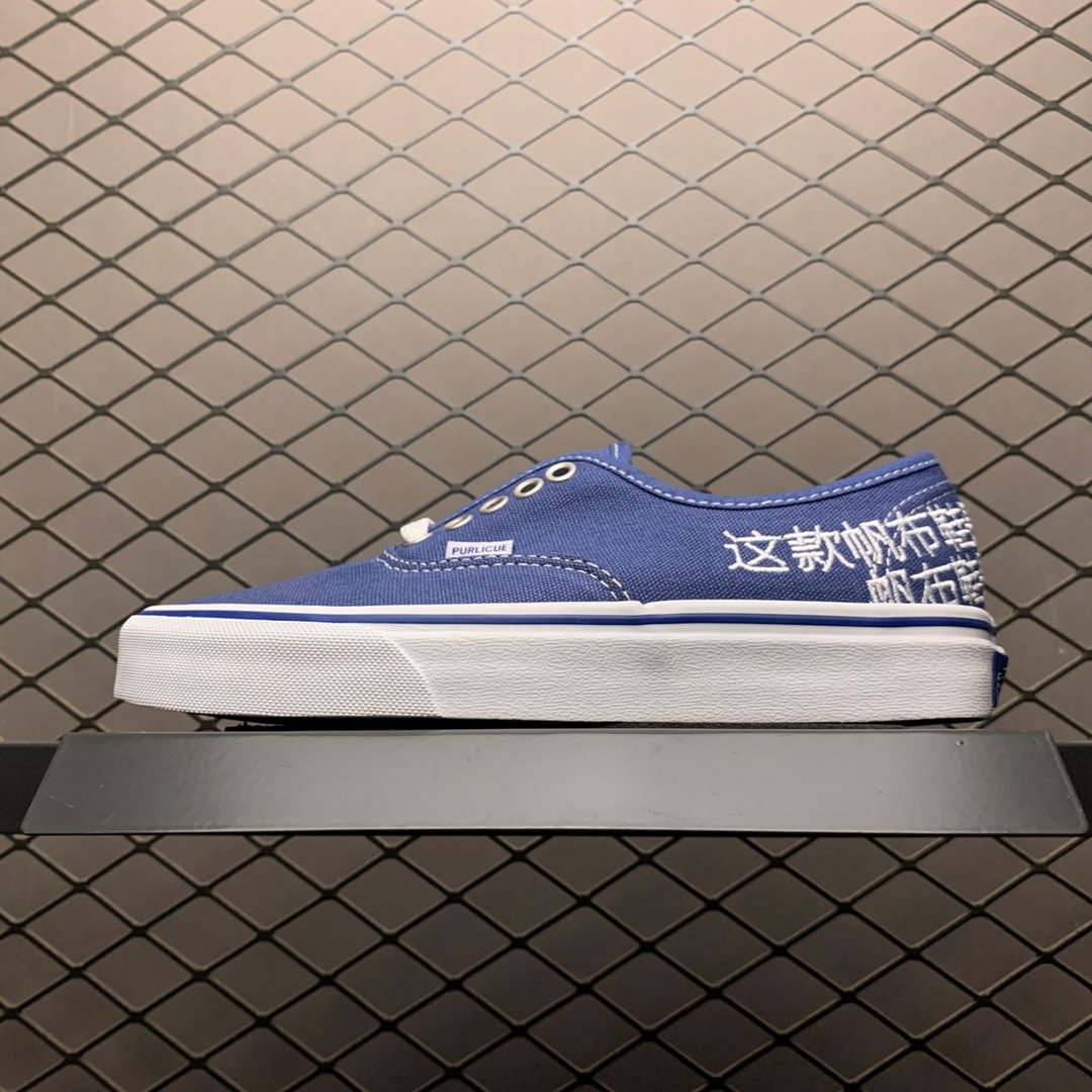 Replica Vans Shoe  X Vans THE FAKE BLUE 35-44