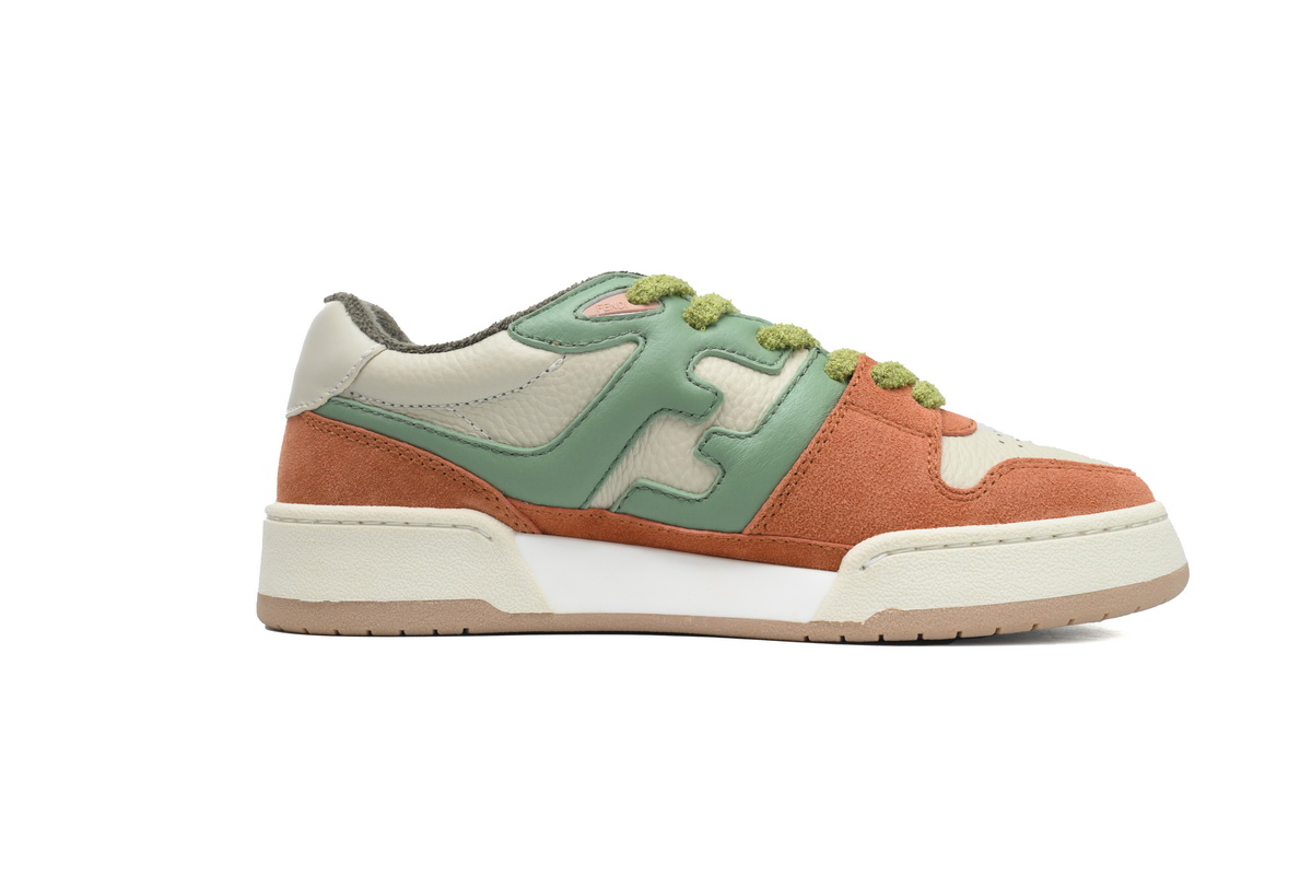 Replica Fendi Shoe Fendi Match Brown Green