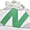 Replica New Balance Shoe WS327LG New Balance 327 White Green