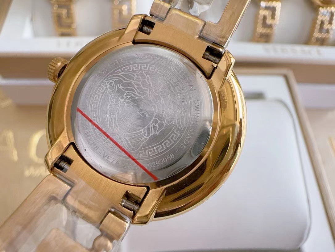 Replica Versace 904l Stainless Steel Quartz Watch 28MM