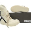 Replica Rick Owens Shoe Rick Owens Luxor Geobasket High ‘Milk Black’