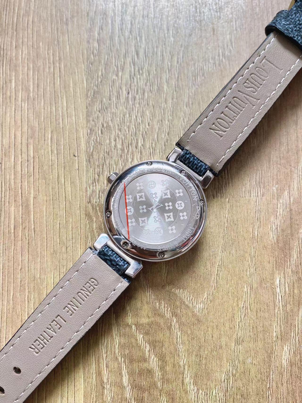 Replica LOUIS VUITTON LV 904l Stainless Steel Quartz Watch 33MM