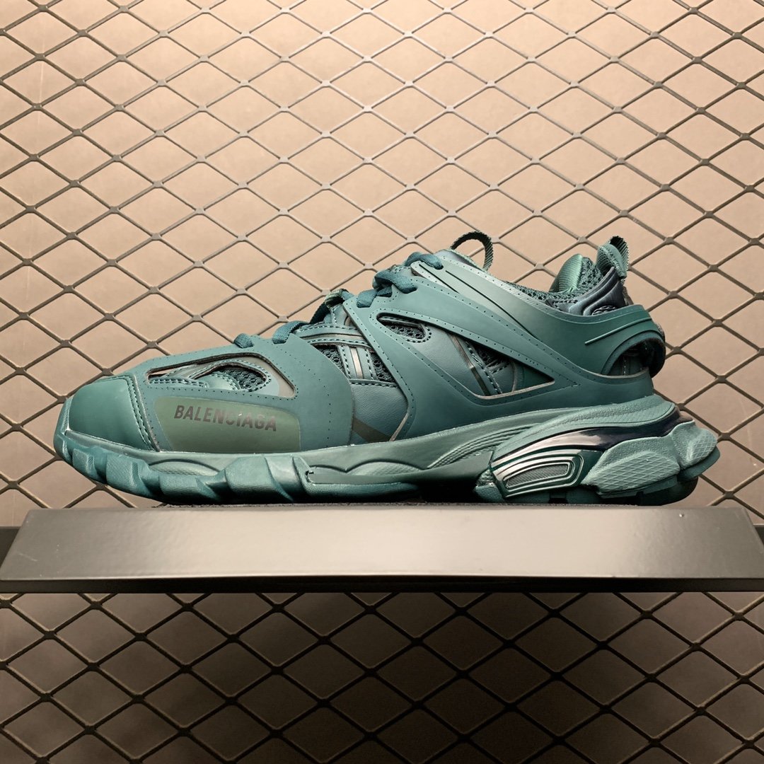 Replica Balenciaga Shoe Balenciaga Track 3.0 Green Size 35-45