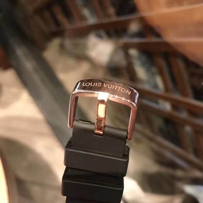 Replica LOUIS VUITTON LV 904l Stainless Steel Quartz Watch 41MM