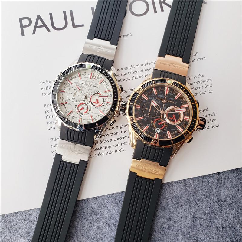 Replica Ulysse Nardin 904l Stainless Steel Quartz Watch 44MM