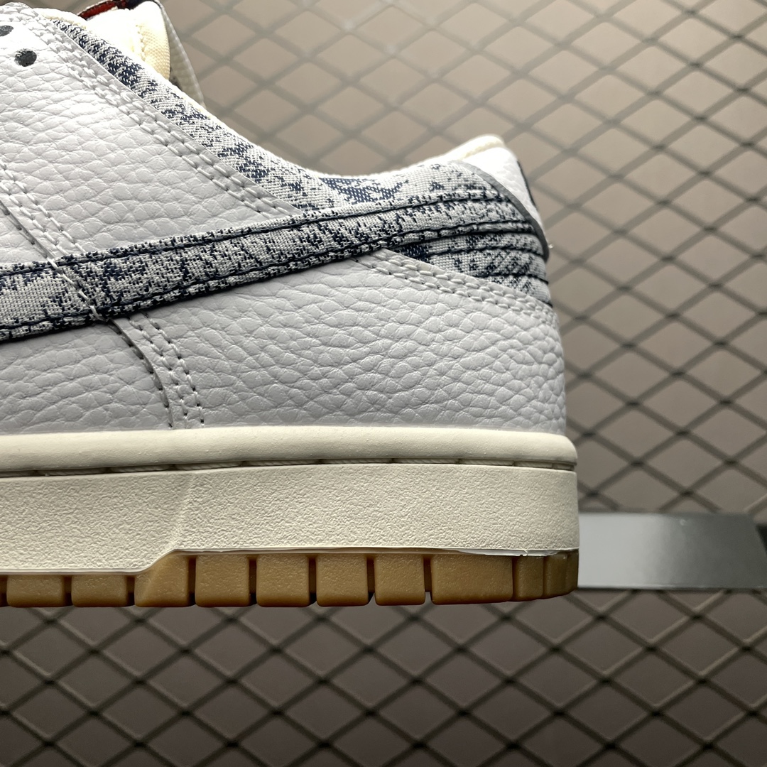 Replica Nike Dunk SB Shoe Nike Dunk LowWashed Denim FN6881-100 Size 36-46