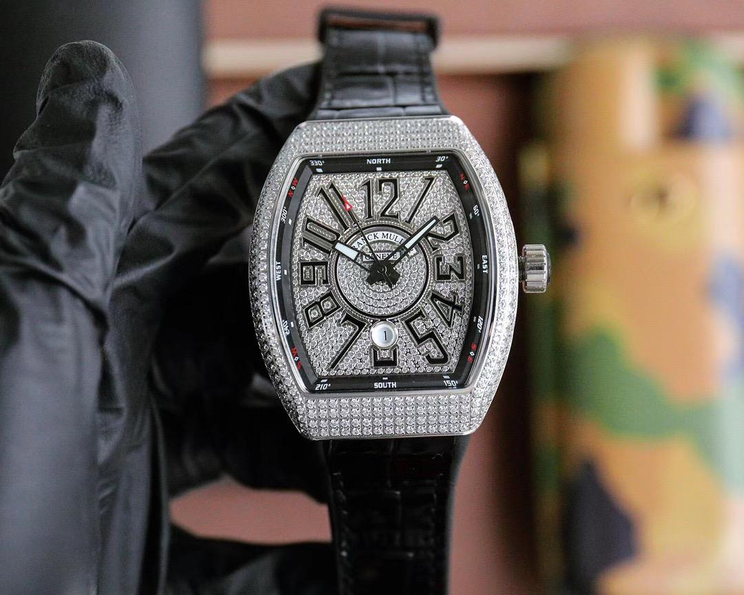 Replica Franck Muller 904l Stainless Steel Automatic Machine Watch 42MM