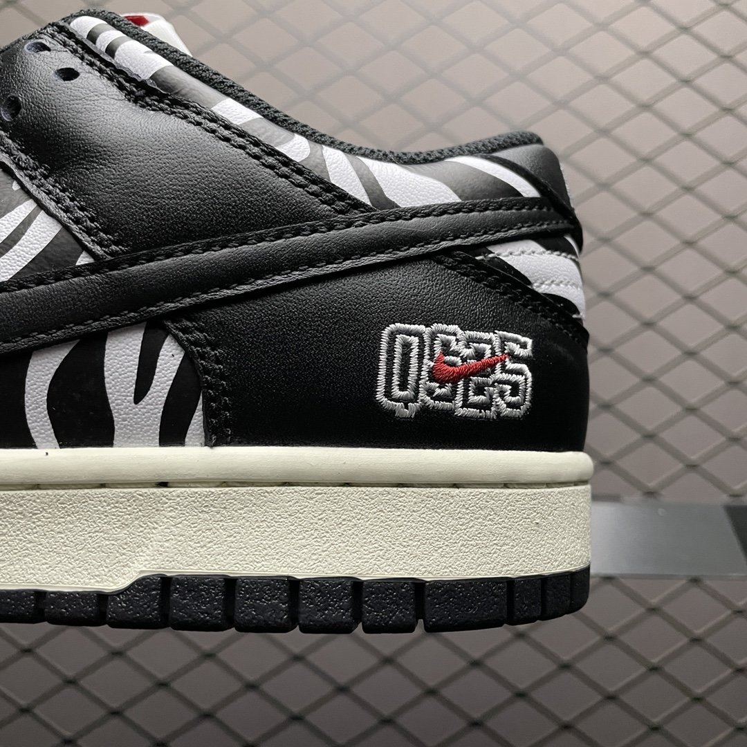 Replica Nike Dunk SB Shoe Quartersnacks x Nike Dunk Low ZeberDM3510-001 Size 36-46