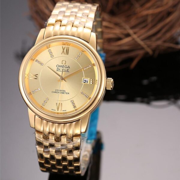 Replica OMEGA De Ville 904l Stainless Steel Automatic Mechanical Watch 38MM