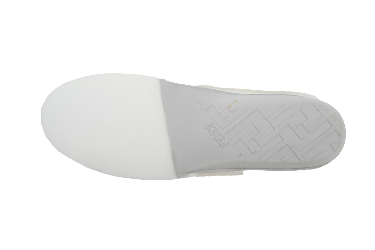Replica Fendi Shoe Fendi Match Grey White