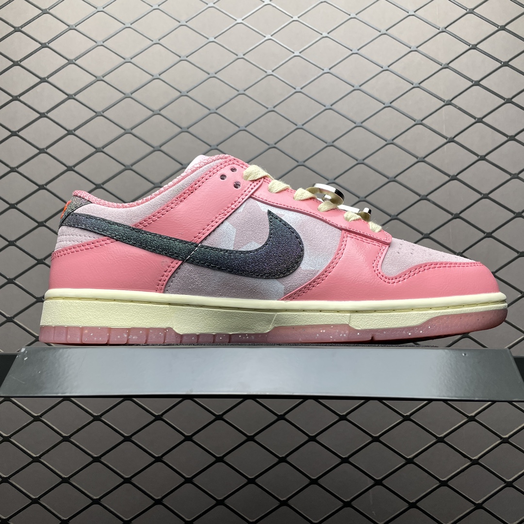 Replica Nike Dunk SB Shoe Nike Dunk Low Hot Punch and Pink Foam FN8927-621 Size 36-40