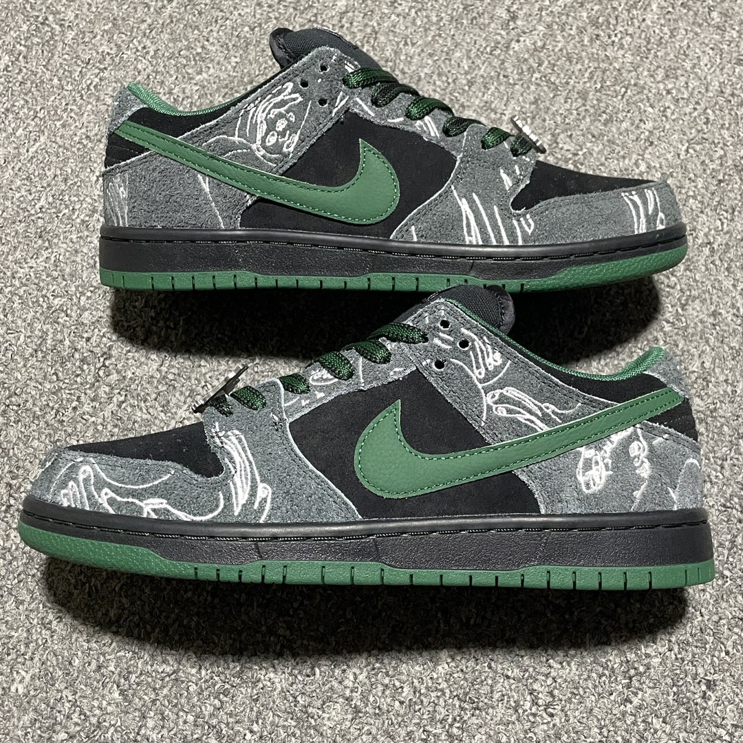 Replica Nike Dunk SB Shoe There Skateboards x Nike SB Dunk Low HF7743-001 Size 36-47.5