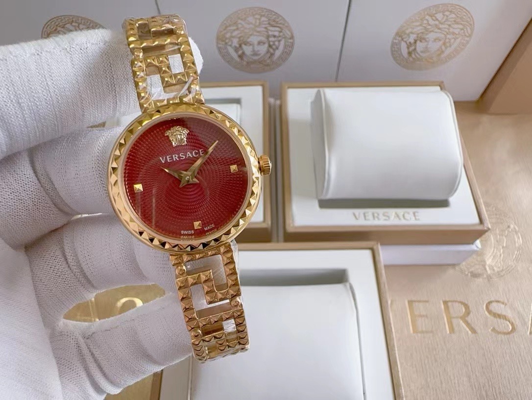 Replica Versace 904l Stainless Steel Quartz Watch 28MM