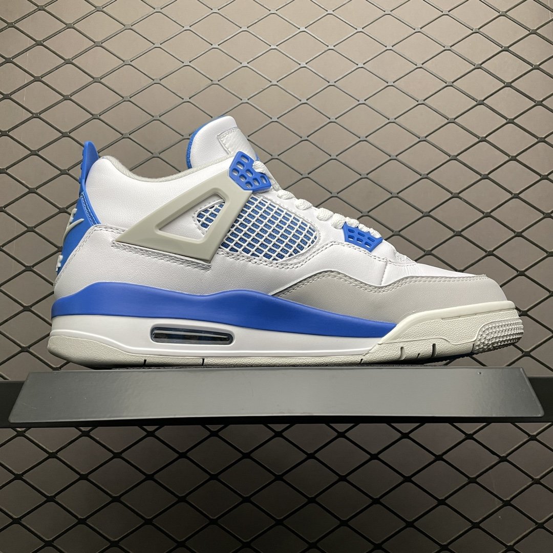 Replica Air Jordan Shoe Air Jordan 4 Retro Military Blue 308497-105 40-46