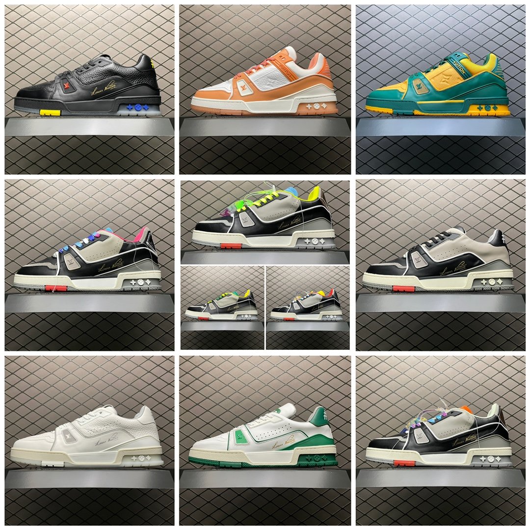 Replica Louis Vuitton Shoe Louis Vuitton 2021ss LV Trainer Size 38-45 0952