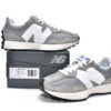 Replica New Balance Shoe MS327LAB New Balance 327 White Grey