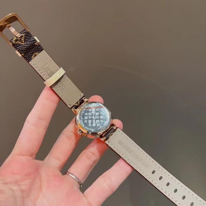 Replica LOUIS VUITTON LV 904l Stainless Steel Quartz Watch 33MM