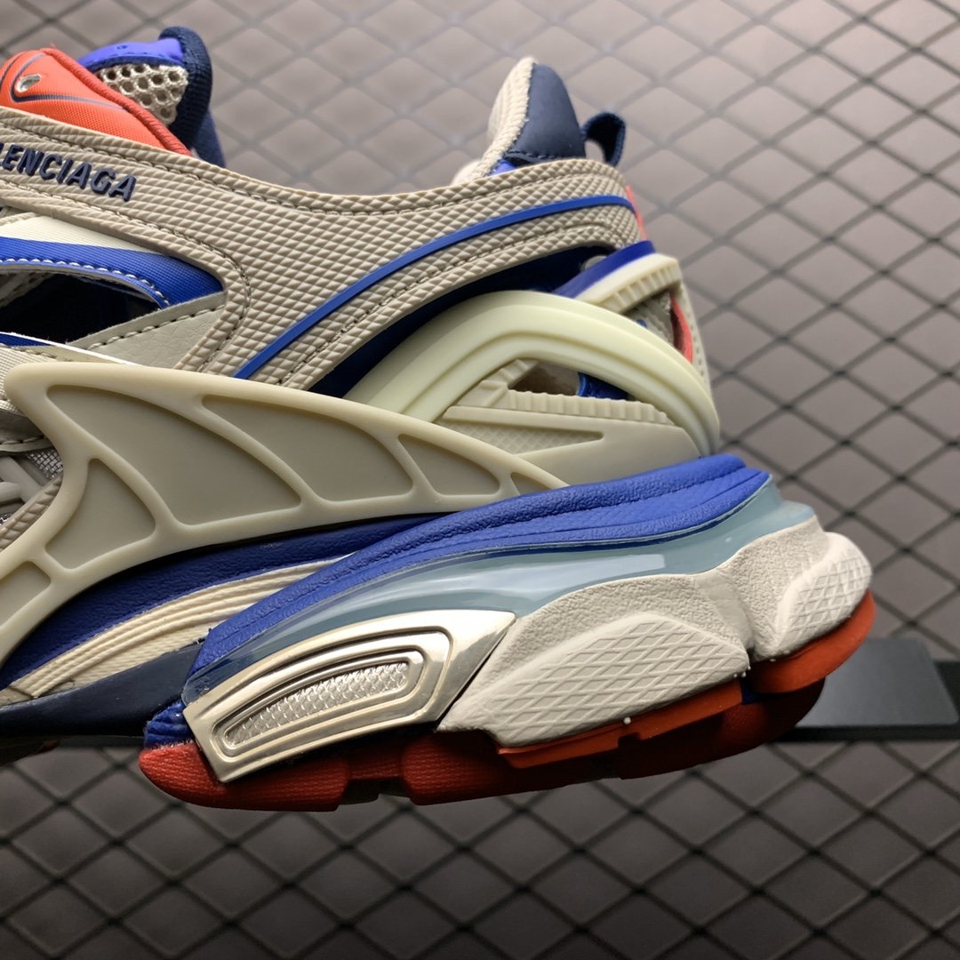 Replica Balenciaga Shoe Balenciaga Track 2 Blue Brown Size 35-45