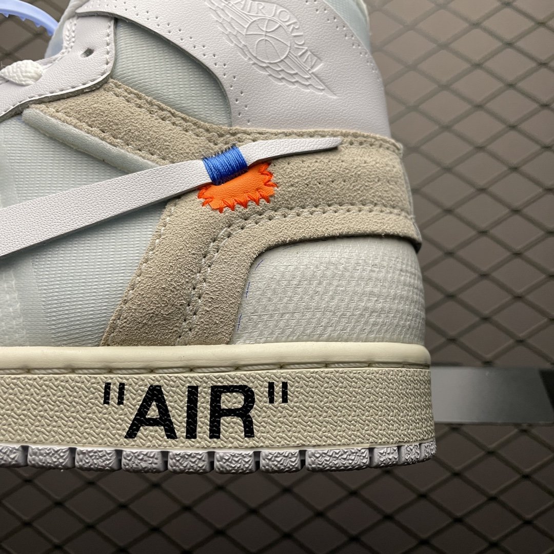 Replica OFF White Shoe Off-White x Air Jordan 1 OW AJ1 AQ0818-100 Size 36-47