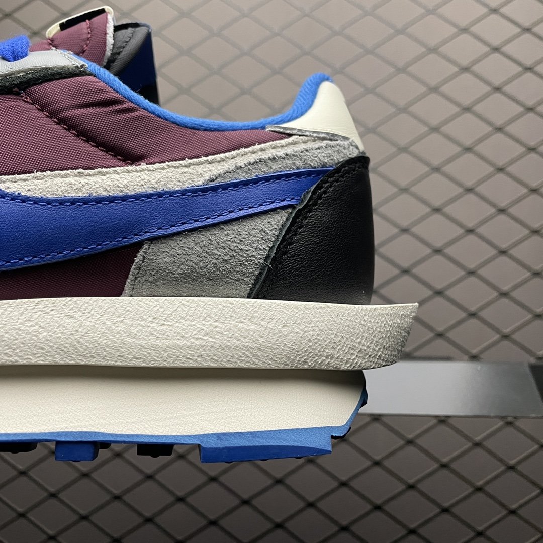 Replica Nike Shoe Undercover x Sacai x Nike LD Waffle Night Maroon Team RoyalDJ487