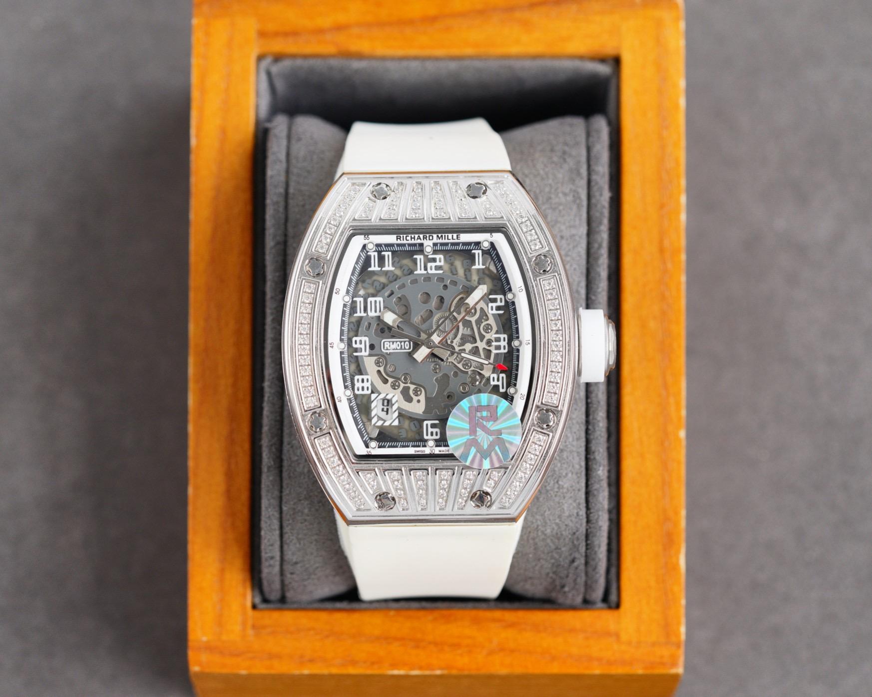 Replica Richard Mille 904l Stainless Steel Automatic Machine Watch 42MM