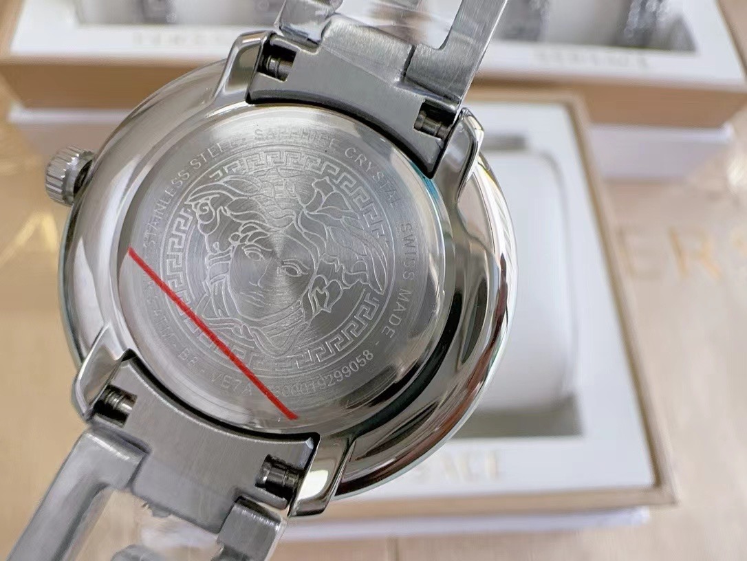 Replica Versace 904l Stainless Steel Quartz Watch 28MM