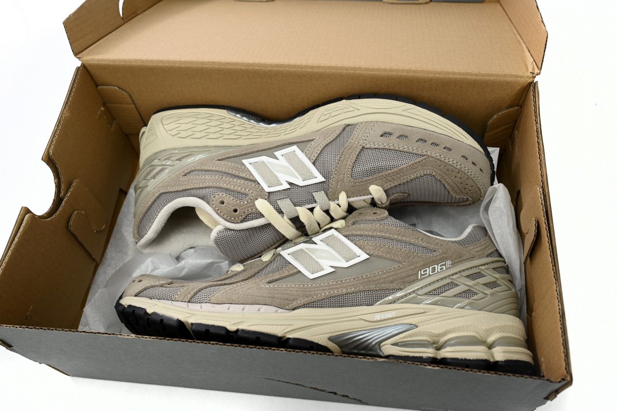 Replica New Balance Shoe New Balance 1906R M1906RL NEW BALANCE Khaki Grey