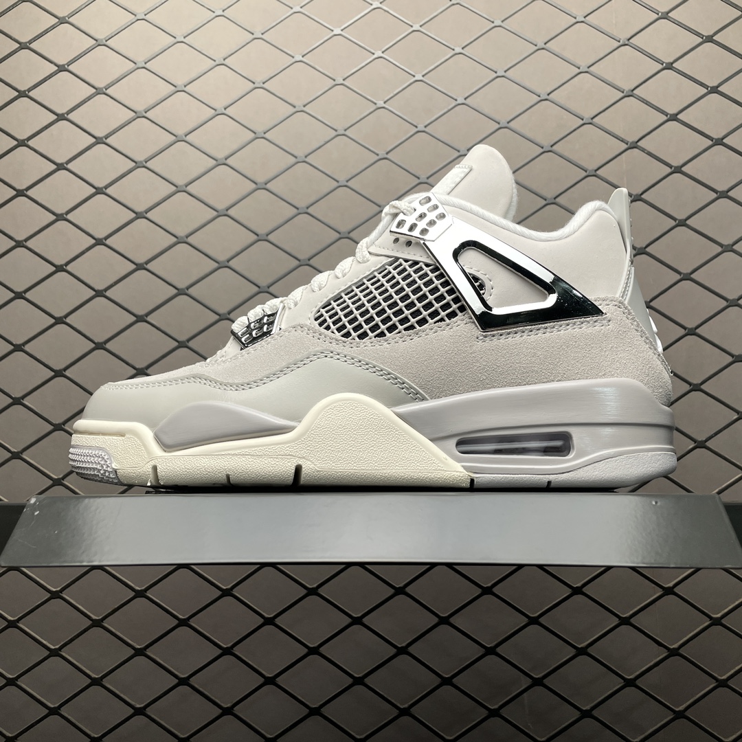 Replica Air Jordan Shoe Air Jordan 4 Retro Light Iron Ore AJ4  AQ9129-001 size 40-47.5