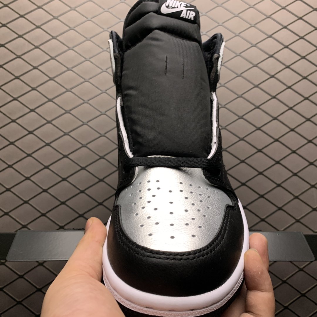 Replica Air Jordan Shoe Air Jordan 1 High OG Metallic Silver CD0461-001 40-47.5