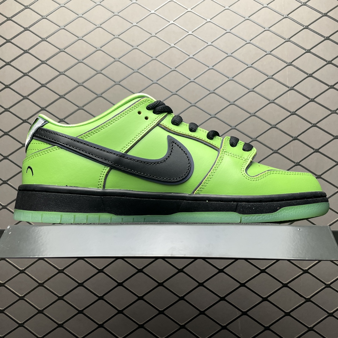 Replica Nike Dunk SB Shoe The Powerpuff Girls x Nike SB Dunk Low FZ8319-300 Size 36-47.5