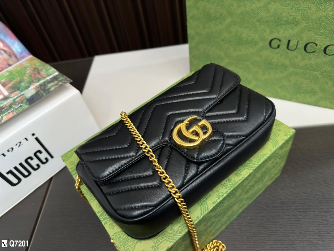 Replica Gucci Bag  21*4*13CM