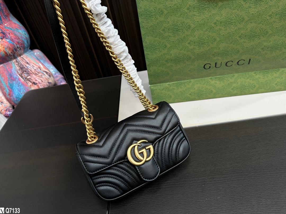 Replica Gucci Bag  16*9CM/21*12CM/25*14CM