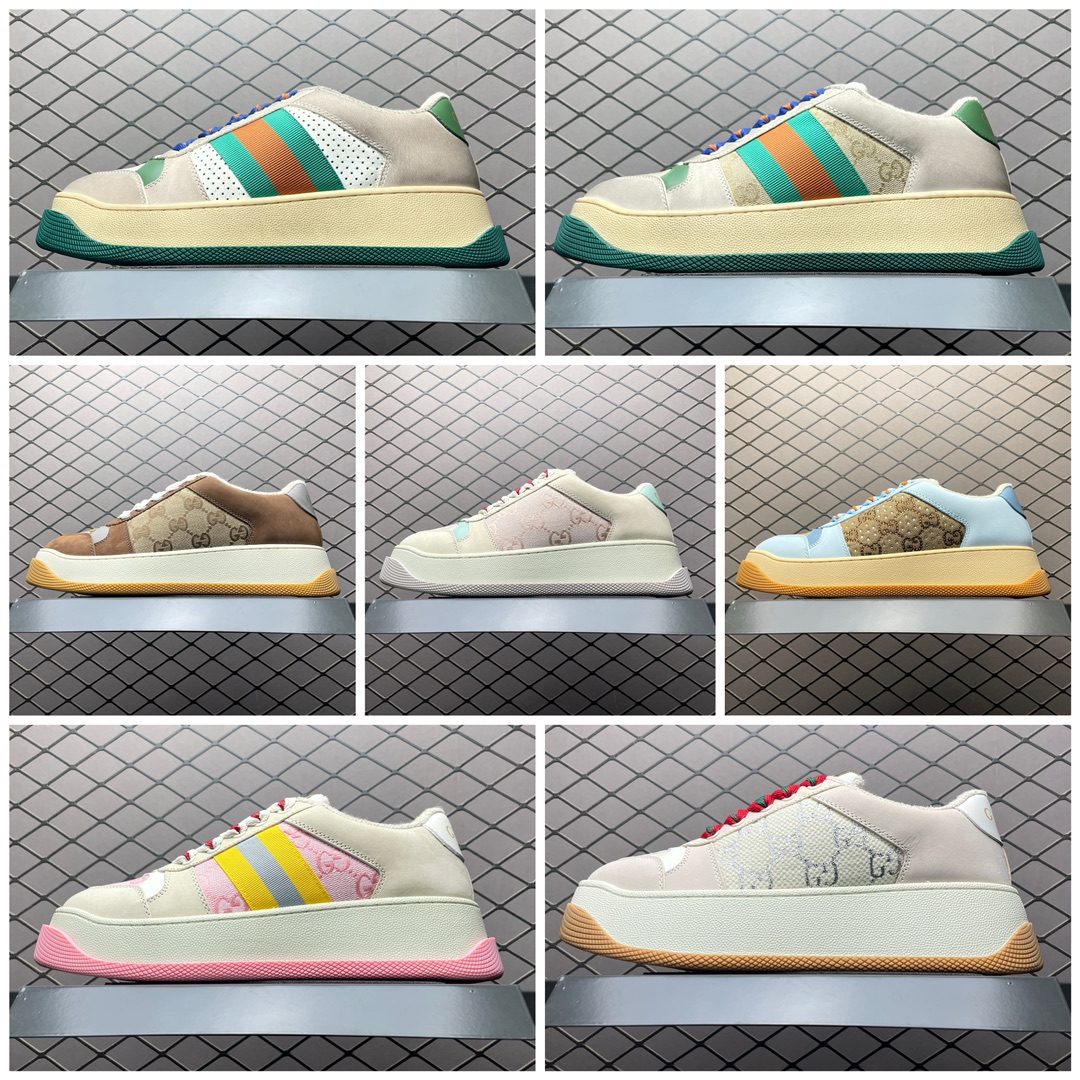 Replica GUCCI Shoe Gucci Screener Size 35 36 37 38 39 40